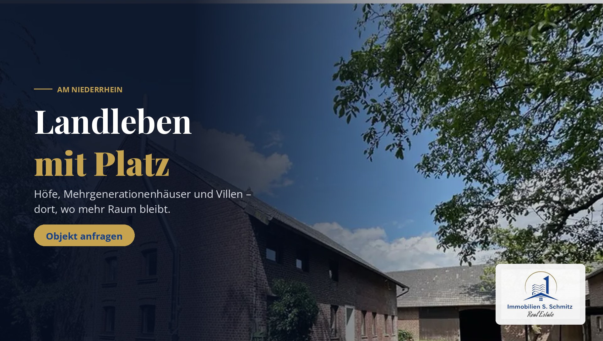 Immobilien S. Schmitz, Willich, Tönisvorst, Grevenbroich: Wohnen zwischen Mönchengladbach und Düsseldorf