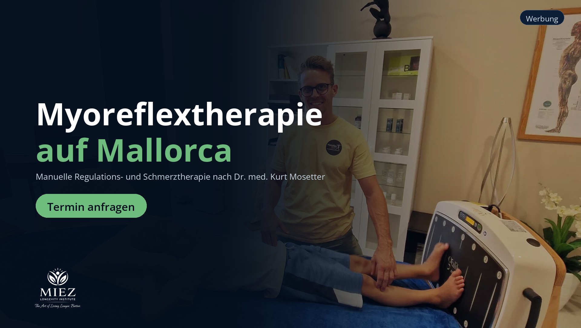 MIEZ Longevity Institute, Myoreflextherapie auf Mallorca