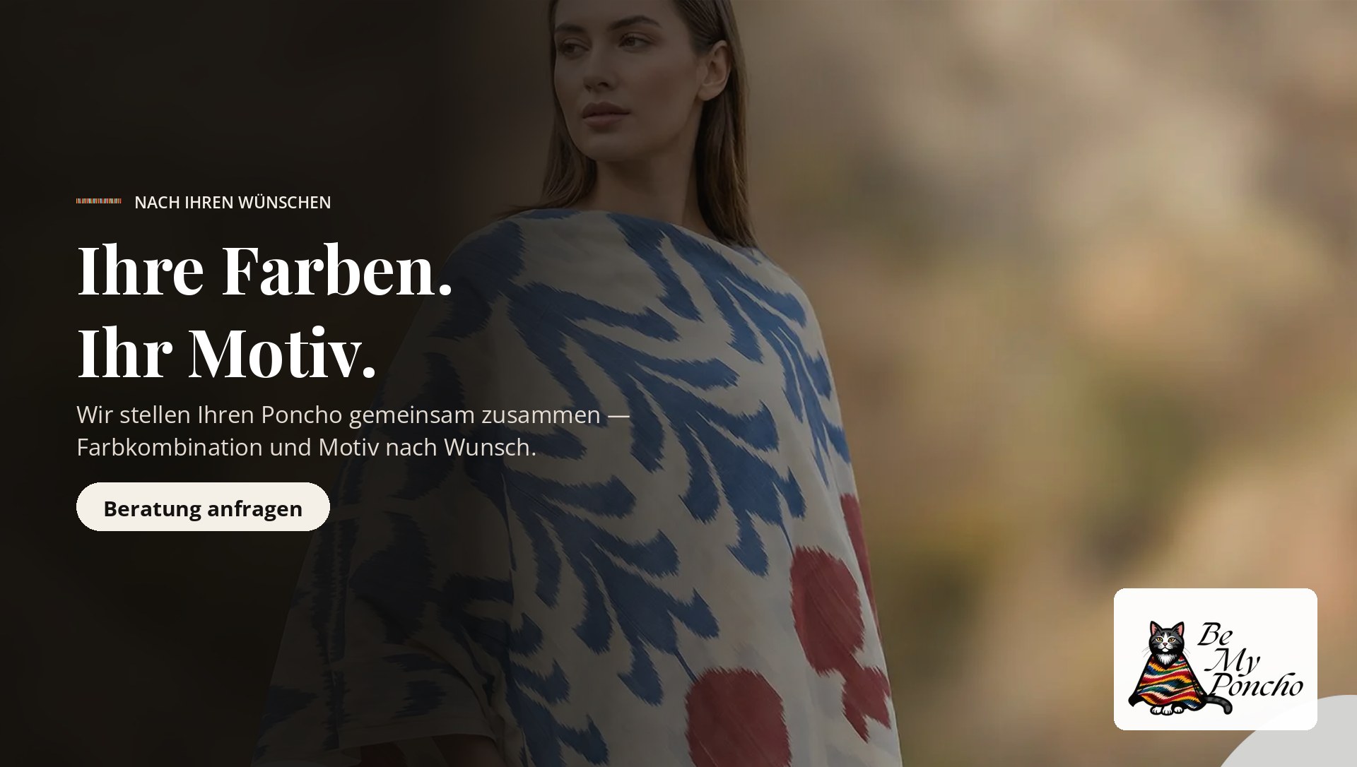 BeMyPoncho – Kunsthandwerk statt Massenware: Was ein handgewebtes Unikat ausmacht
