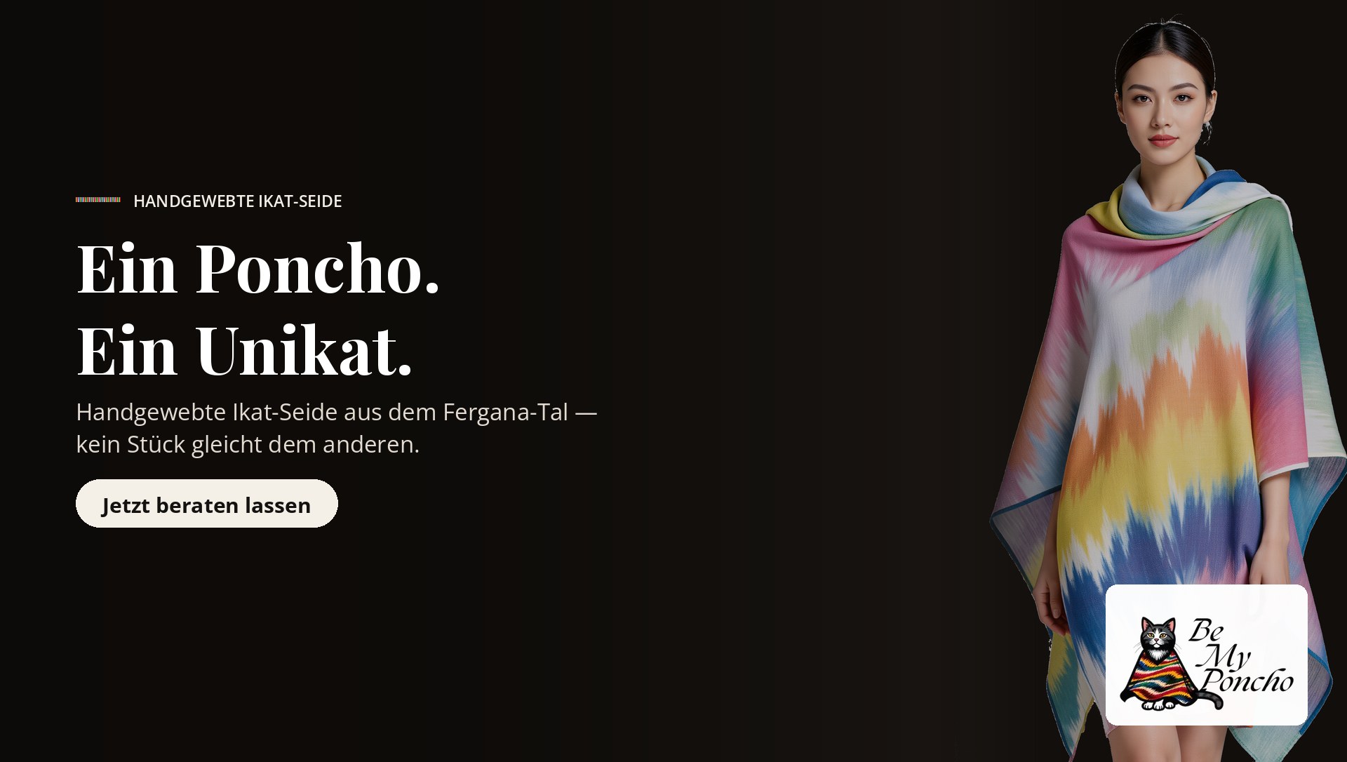 BeMyPoncho – Ikat: Das Muster, das jedes Kleidungsstück zum Unikat macht