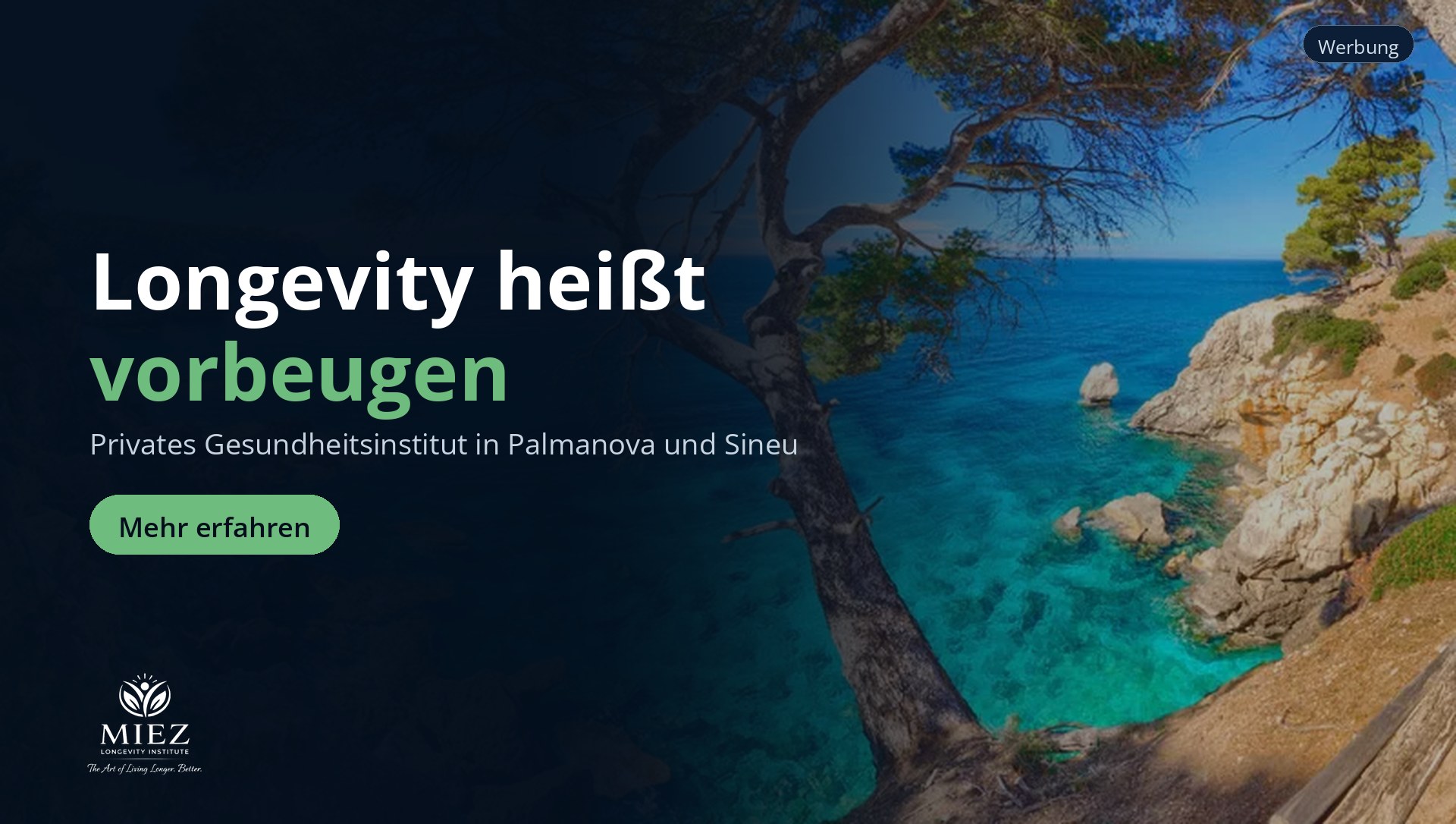 MIEZ Longevity Institute Mallorca – Prävention statt Symptombehandlung