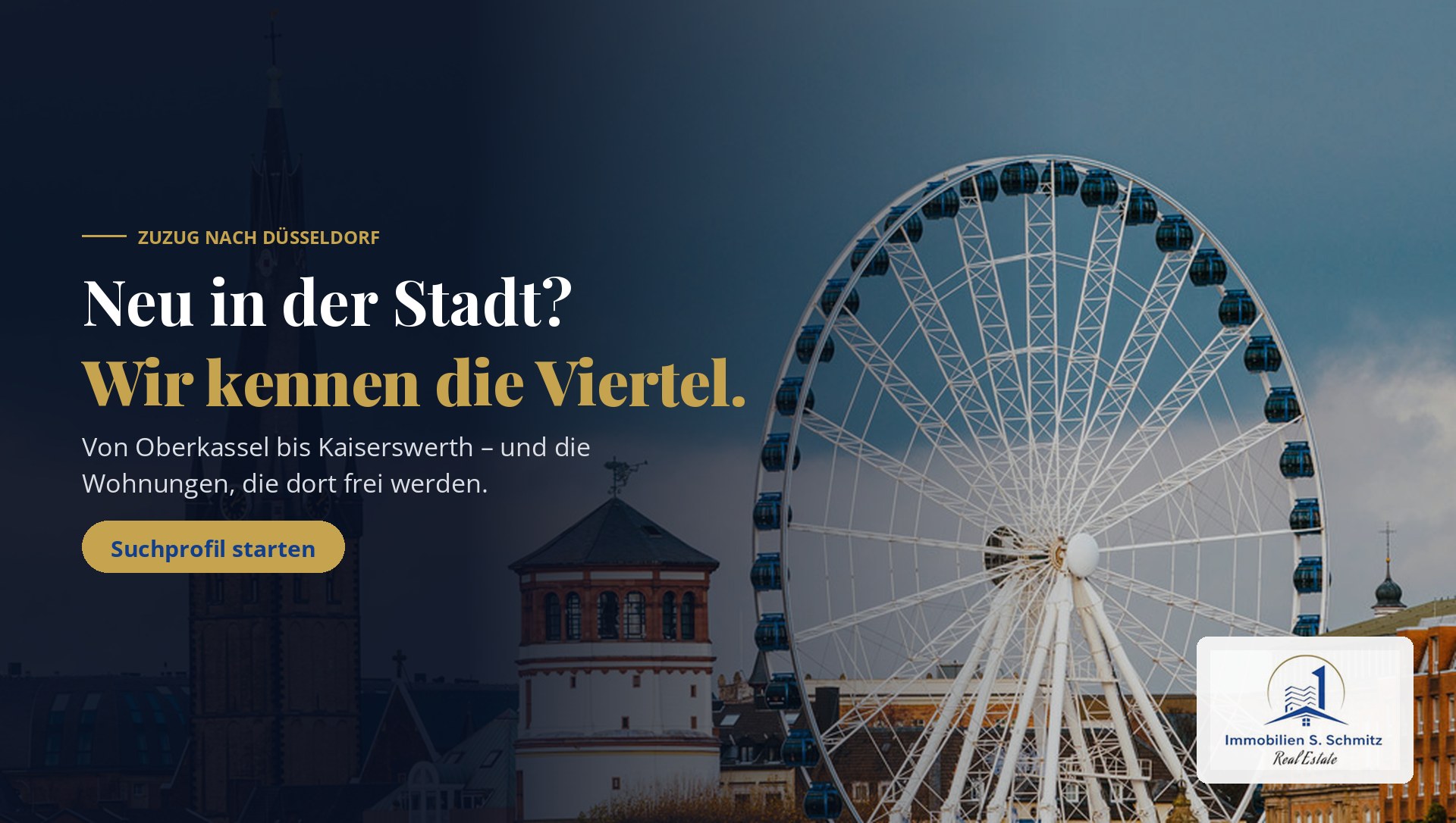 Immobilien S. Schmitz – Wohnung mieten in Düsseldorf: Welcher Stadtteil zu welchem Leben passt
