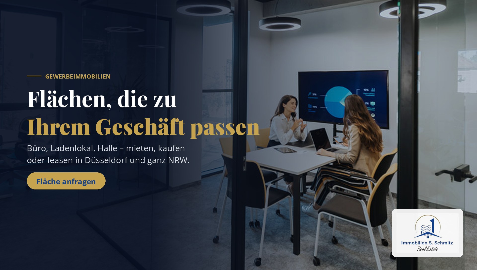 Immobilien S. Schmitz – Gewerbefläche in Düsseldorf: Büro, Ladenlokal oder Halle richtig auswählen