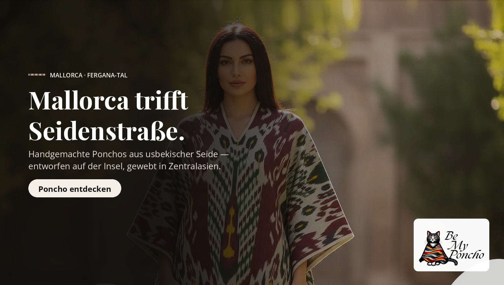 BeMyPoncho – Handgewebte Seide auf Mallorca: Warum der Poncho zum Inselstil gehört